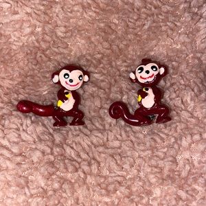 MONKEY EARRINGS. Read Description 🤍